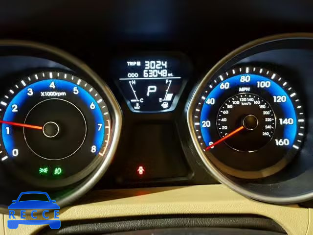 2012 HYUNDAI ELANTRA GL KMHDH4AE5CU222831 image 7