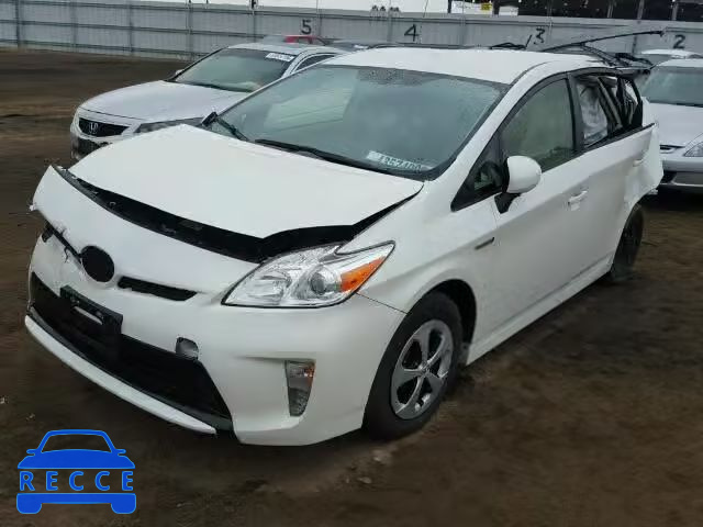 2015 TOYOTA PRIUS JTDKN3DU8F0413592 image 1