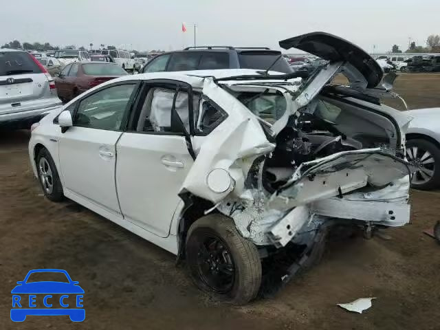 2015 TOYOTA PRIUS JTDKN3DU8F0413592 image 2