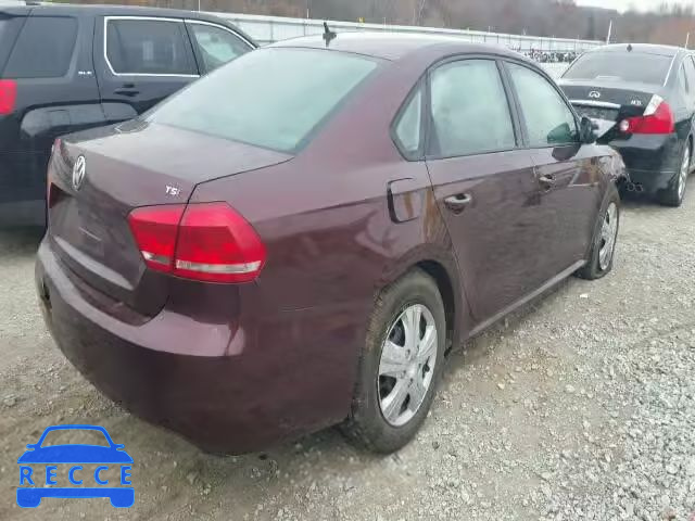 2014 VOLKSWAGEN PASSAT S 1VWAT7A31EC030513 зображення 3