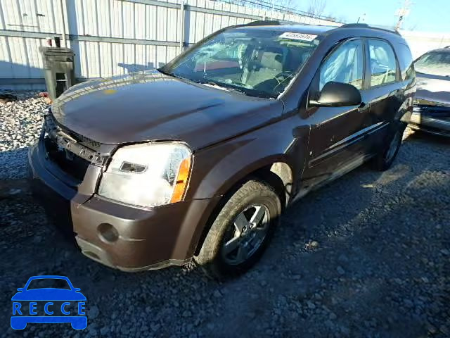 2008 CHEVROLET EQUINOX LS 2CNDL23F586073254 image 1