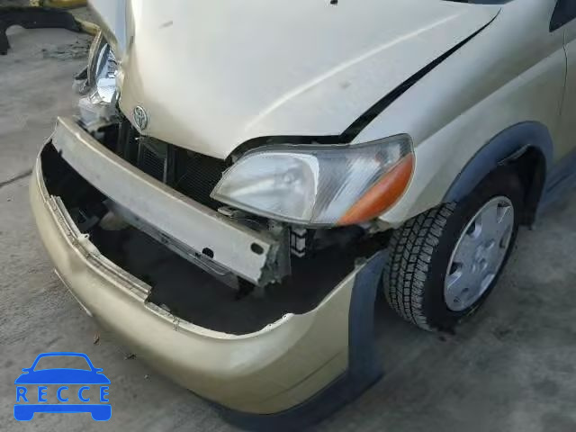 2000 TOYOTA ECHO JTDBT1231Y0001635 image 9