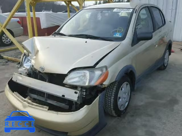 2000 TOYOTA ECHO JTDBT1231Y0001635 image 1