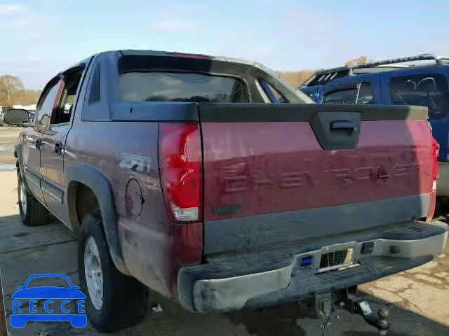 2004 CHEVROLET AVALANCHE 3GNEK12T84G304571 зображення 2