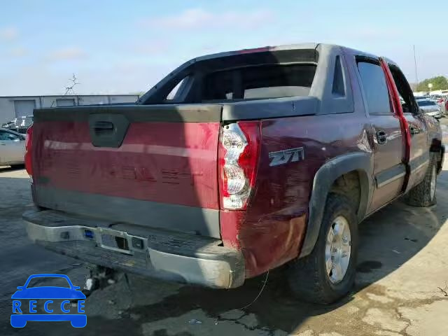 2004 CHEVROLET AVALANCHE 3GNEK12T84G304571 зображення 3