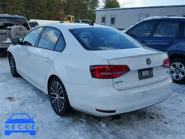 2015 VOLKSWAGEN JETTA SE 3VWD17AJ9FM220044 image 2