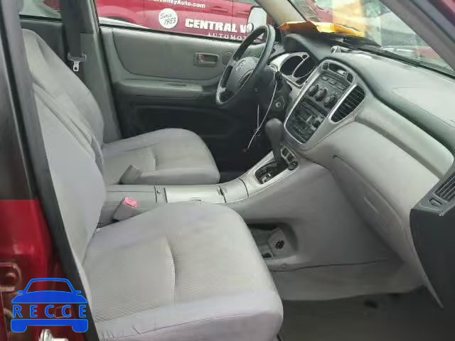 2004 TOYOTA HIGHLANDER JTEDP21A540007625 зображення 4