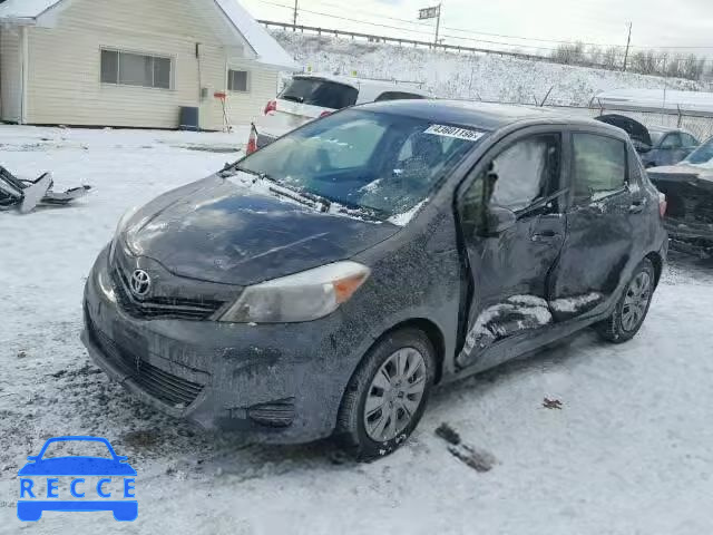 2012 TOYOTA YARIS JTDKTUD38CD530368 зображення 1