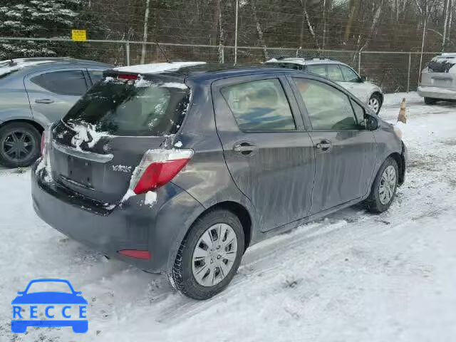 2012 TOYOTA YARIS JTDKTUD38CD530368 зображення 3