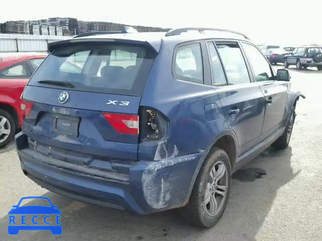 2006 BMW X3 3.0 WBXPA93476WD34097 зображення 3