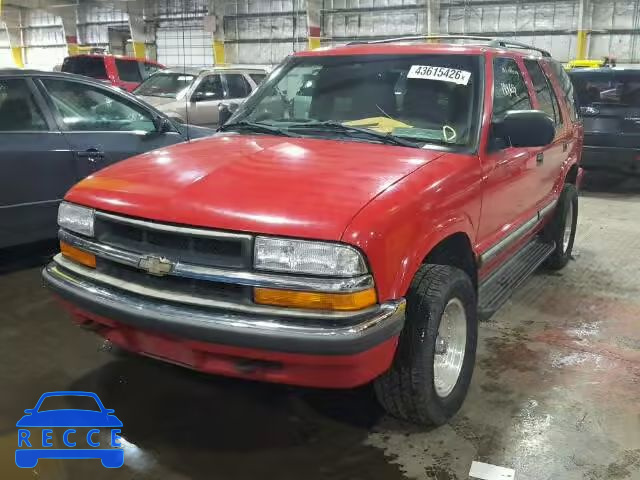 2000 CHEVROLET BLAZER 1GNDT13W3Y2356092 image 1