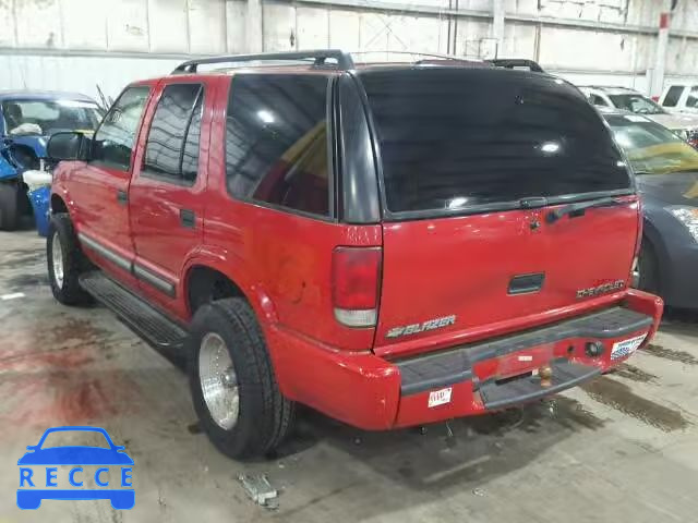 2000 CHEVROLET BLAZER 1GNDT13W3Y2356092 image 2