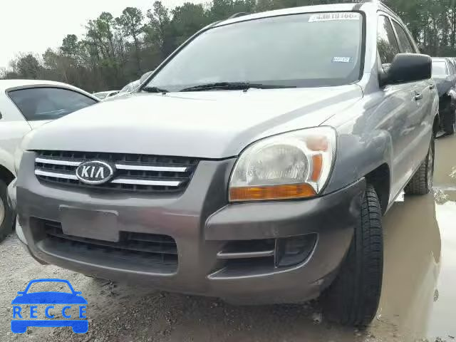 2007 KIA SPORTAGE L KNDJF724377436449 image 1