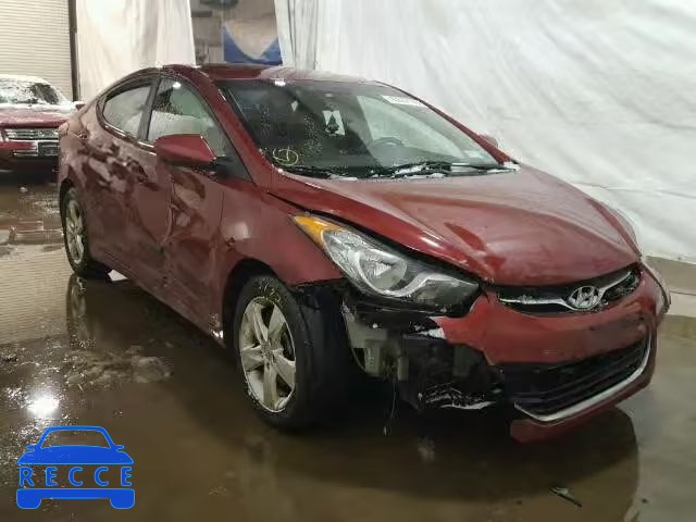 2012 HYUNDAI ELANTRA GL KMHDH4AE0CU234093 image 0