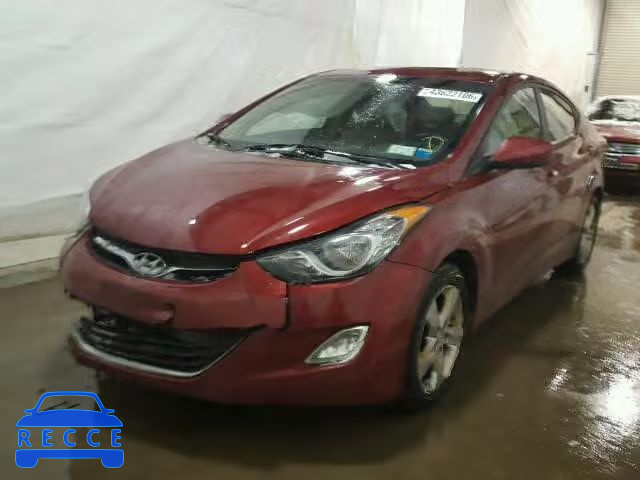 2012 HYUNDAI ELANTRA GL KMHDH4AE0CU234093 image 1
