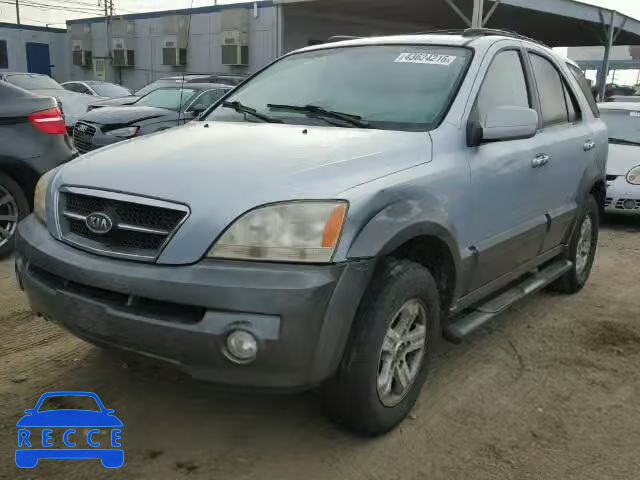 2005 KIA SORENTO EX KNDJD733855389293 image 1