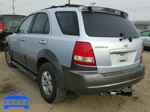 2005 KIA SORENTO EX KNDJD733855389293 image 2