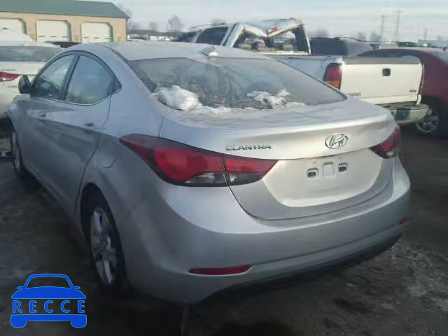 2016 HYUNDAI ELANTRA SE 5NPDH4AE2GH778826 зображення 2