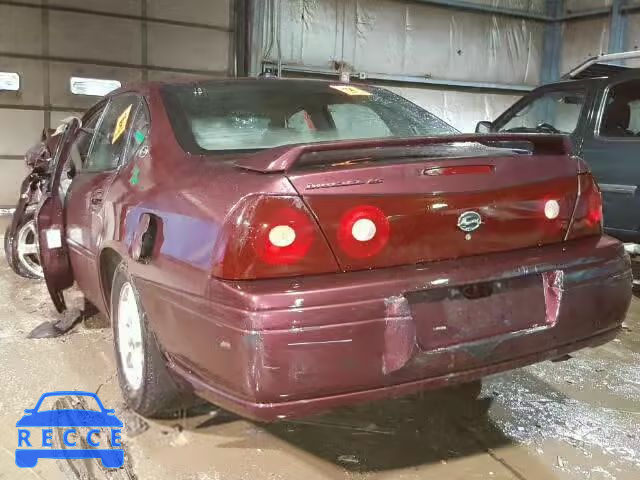 2004 CHEVROLET IMPALA LS 2G1WH55K649125745 зображення 2