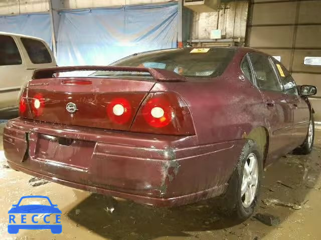 2004 CHEVROLET IMPALA LS 2G1WH55K649125745 зображення 3