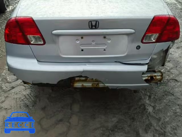 2004 HONDA CIVIC DX V 2HGES16324H927477 зображення 9