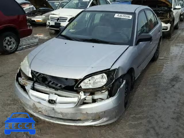 2004 HONDA CIVIC DX V 2HGES16324H927477 зображення 1