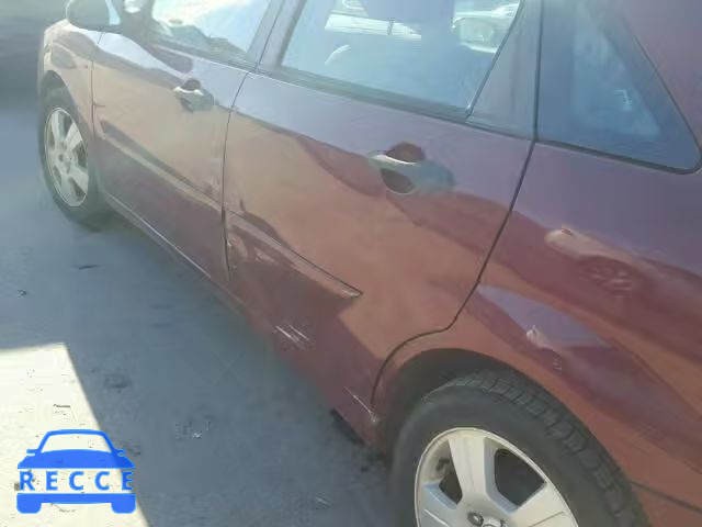 2007 FORD FOCUS ZX4 1FAFP34N07W242927 image 9