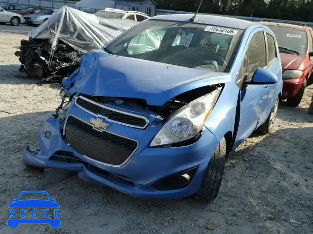 2014 CHEVROLET SPARK LS KL8CA6S90EC487644 зображення 1