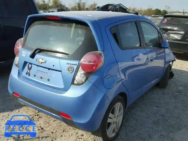 2014 CHEVROLET SPARK LS KL8CA6S90EC487644 зображення 3