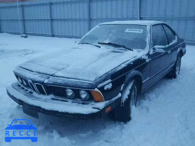 1987 BMW 635CSI AUT WBAEC8400H0613783 image 1