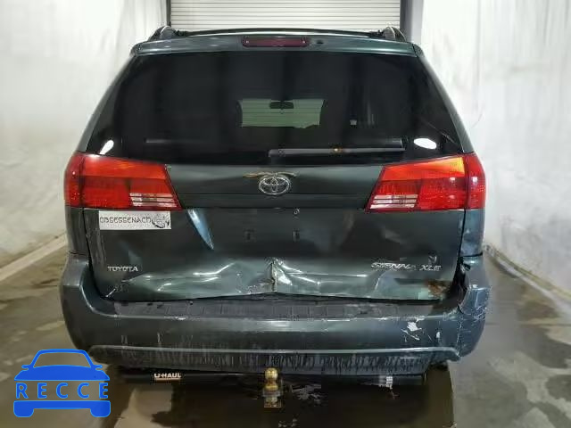 2004 TOYOTA SIENNA XLE 5TDZA22C74S025875 зображення 9