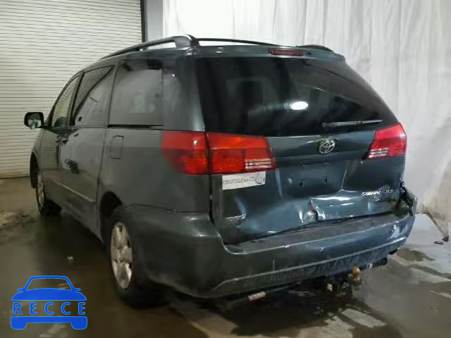 2004 TOYOTA SIENNA XLE 5TDZA22C74S025875 зображення 2