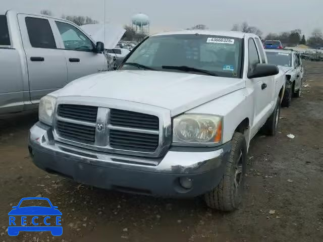 2005 DODGE DAKOTA SLT 1D7HW42K35S184844 image 1