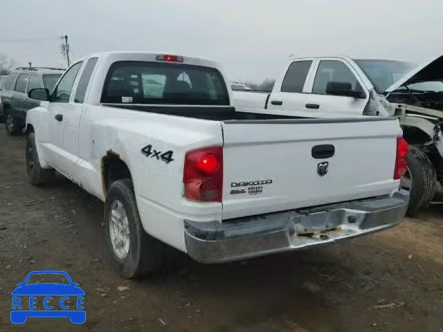 2005 DODGE DAKOTA SLT 1D7HW42K35S184844 image 2