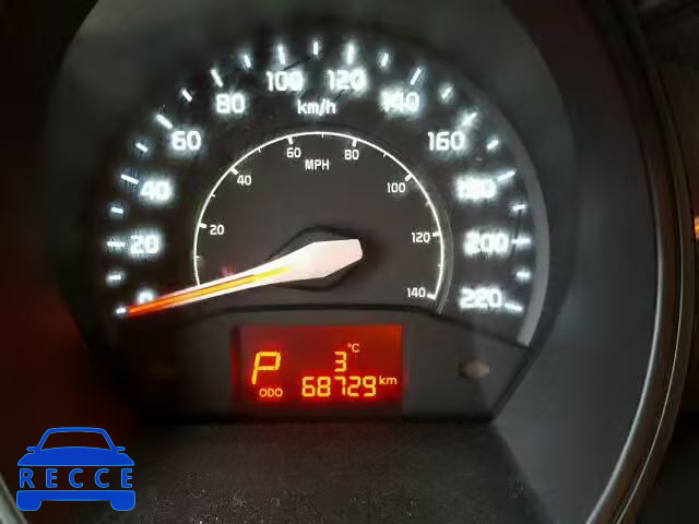 2013 KIA RIO LX KNADM4A34D6137612 зображення 7