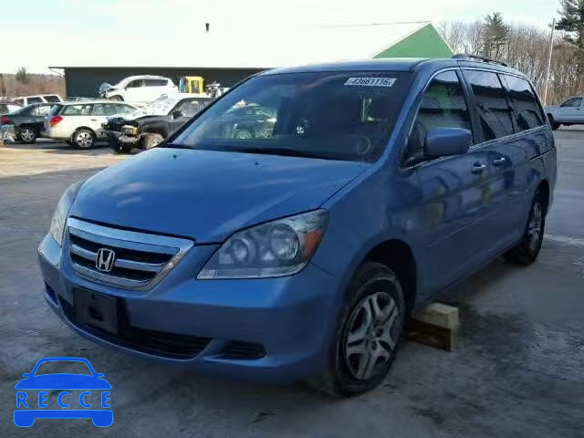 2006 HONDA ODYSSEY EX 5FNRL38466B001705 зображення 1