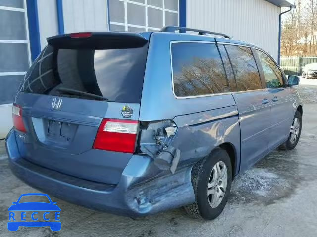 2006 HONDA ODYSSEY EX 5FNRL38466B001705 зображення 3