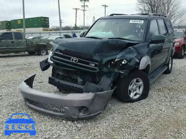 2001 TOYOTA SEQUOIA SR 5TDBT44A31S042896 image 1