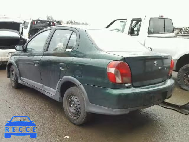 2000 TOYOTA ECHO JTDBT1237Y0046014 image 2