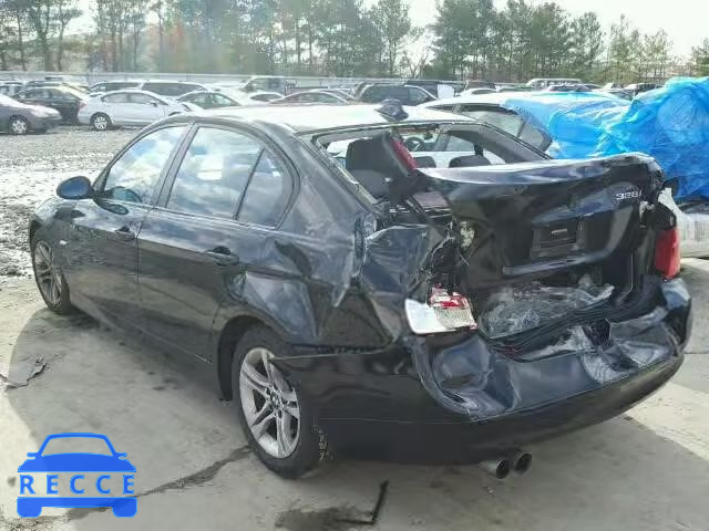 2008 BMW 328I SULEV WBAVC53508FZ88971 зображення 2