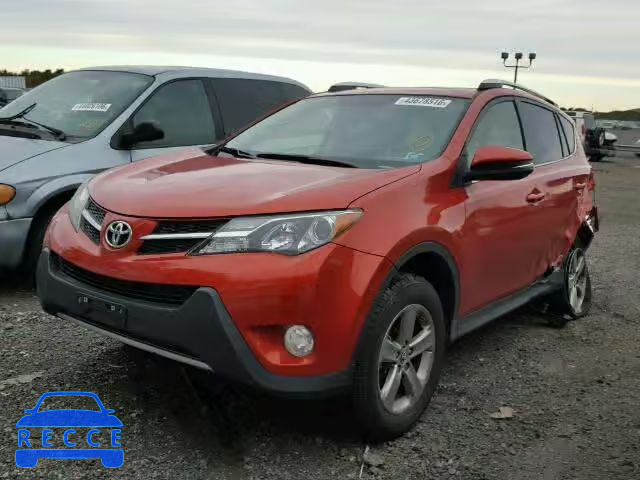 2015 TOYOTA RAV4 XLE JTMRFREV1FD127629 image 1
