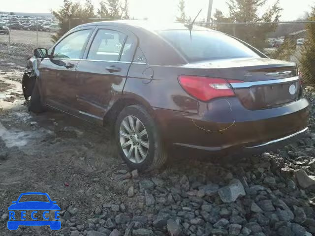 2012 CHRYSLER 200 TOURIN 1C3CCBBB1CN181734 зображення 2