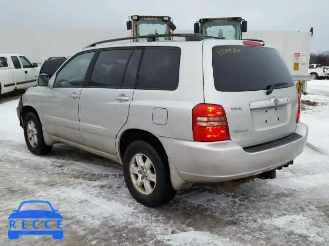 2003 TOYOTA HIGHLANDER JTEHF21A630122463 image 2