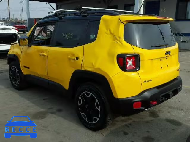 2015 JEEP RENEGADE T ZACCJBCT6FPB98162 image 2