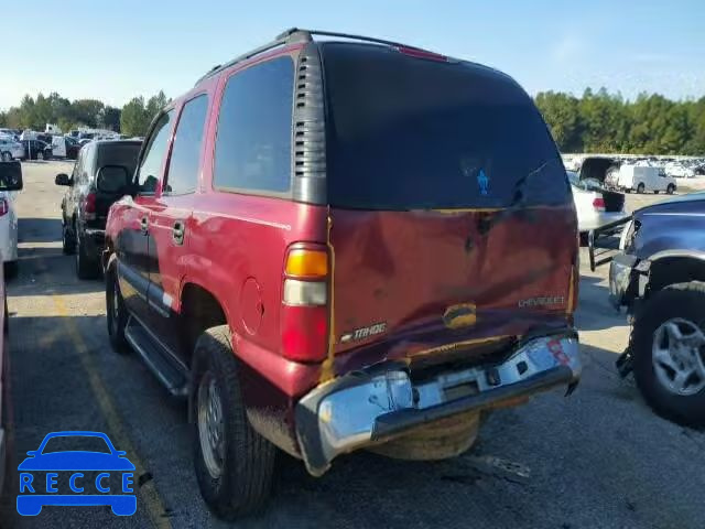 2002 CHEVROLET TAHOE C150 1GNEC13V22R177729 image 2