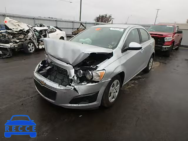 2016 CHEVROLET SONIC LS 1G1JA5SH4G4116976 зображення 1