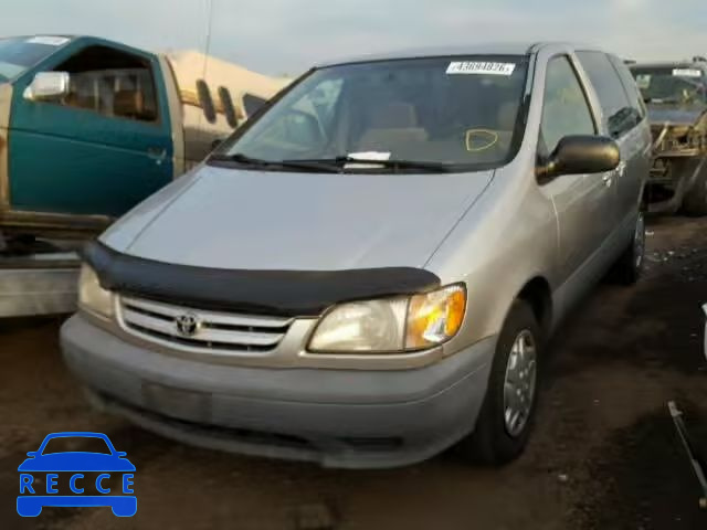 2001 TOYOTA SIENNA CE 4T3ZF19CX1U328354 image 1