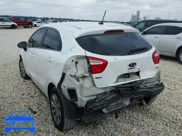 2013 KIA RIO LX KNADM5A3XD6208429 зображення 2