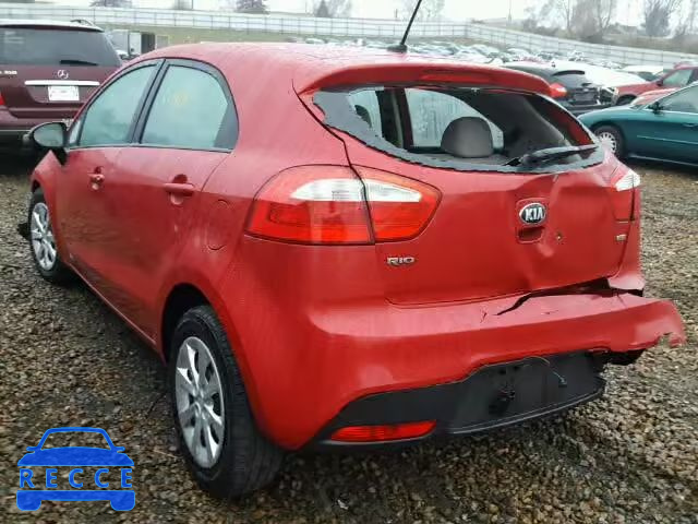 2015 KIA RIO LX KNADM5A39F6460210 зображення 2