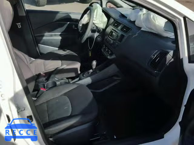 2014 KIA RIO LX KNADM4A34E6342459 image 4